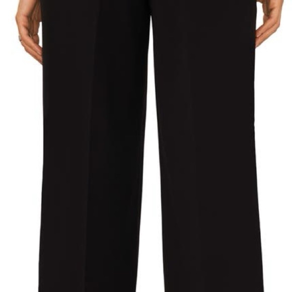 Black high waisted wide leg dress pants size 6 - Picture 5 of 7